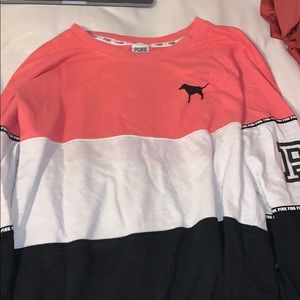 Long sleeve (pink) multicolored long sleeve